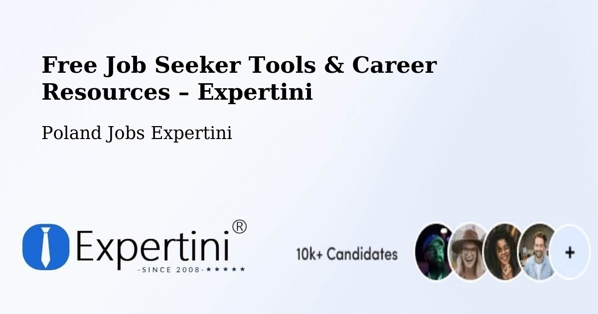 Free Job Seeker Tools & Career Resources – Zabłocie - Zabłocie, Poland Jobs Expertini